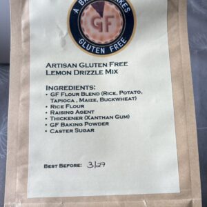 gluten free lemon drizzle mix