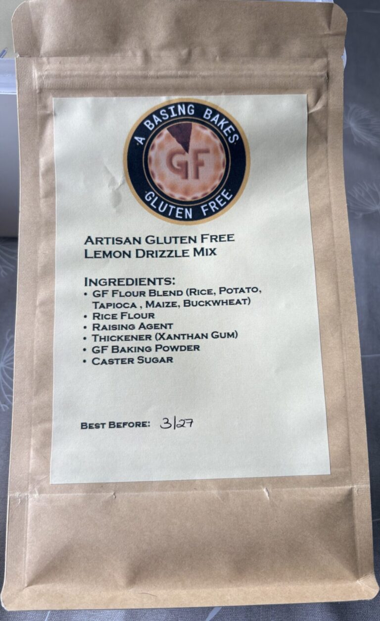 gluten free lemon drizzle mix